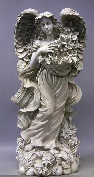 女天使人物雕塑1