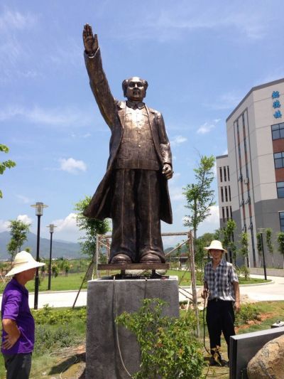 毛泽东雕塑校园雕塑