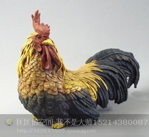 公鸡动物雕塑摆件